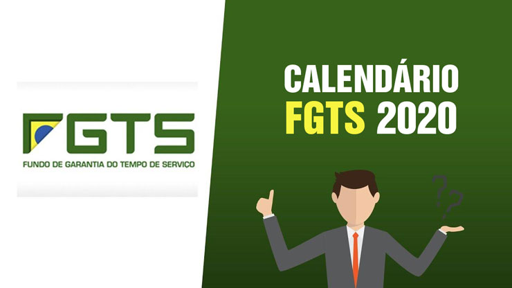 Calendário FGTS 2020